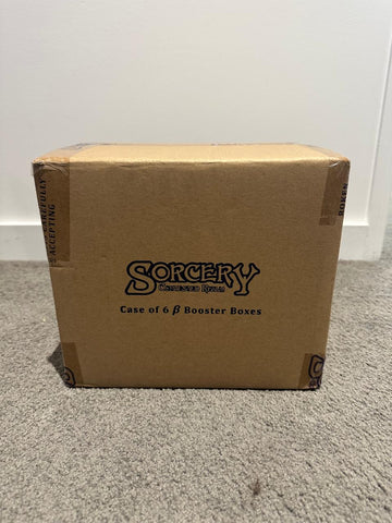 Sorcery Contested Realm TCG Beta Booster Box Case (6 Boxes)