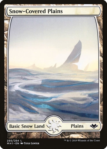Image for Snow-Covered Plains (250) - Magic: The Gathering