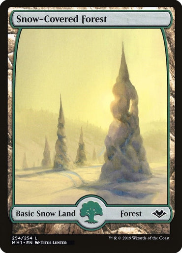 Image for Snow-Covered Forest (254) - Magic: The Gathering