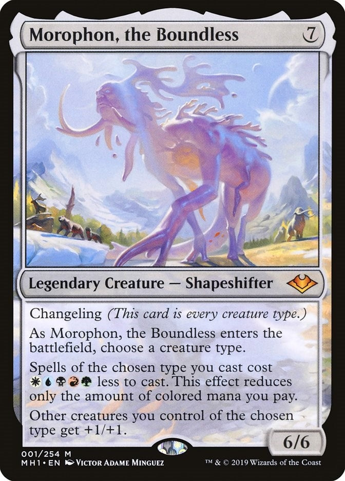 Image for Morophon, the Boundless (1) - Magic: The Gathering