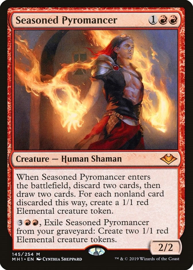 Image for Seasoned Pyromancer (145) - Magic: The Gathering