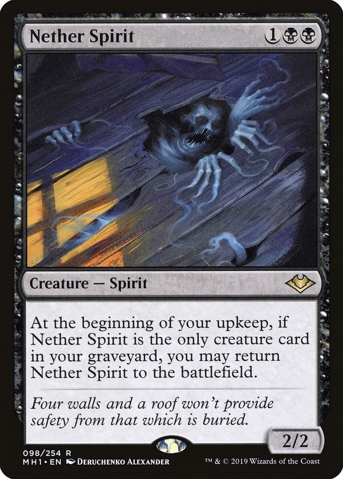 Image for Nether Spirit (98) - Magic: The Gathering