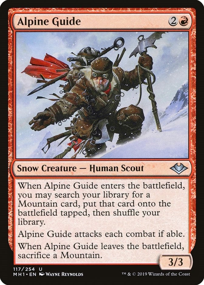 Image for Alpine Guide (117) - Magic: The Gathering