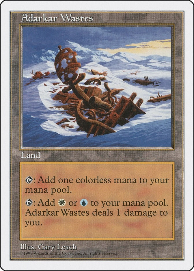 Image for Adarkar Wastes [Fifth Edition] - Magic: The Gathering
