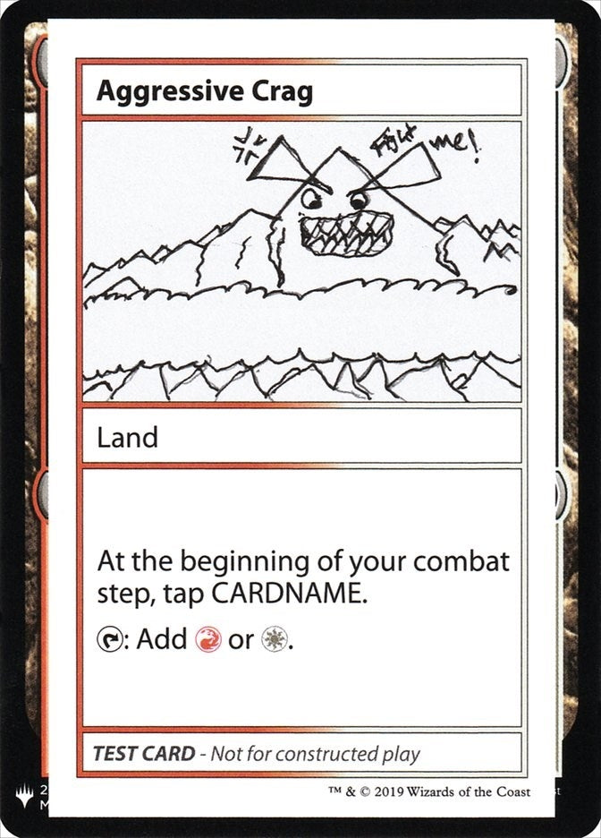 Image for Aggressive Crag [Mystery Booster: Convention Edition Exclusives] - Magic: The Gathering