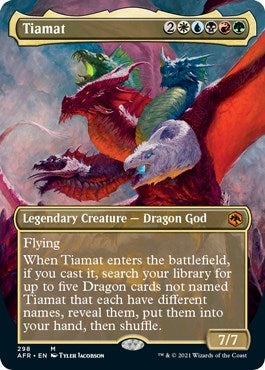 Image for Tiamat (Borderless) (298) [Adventures in the Forgotten Realms]