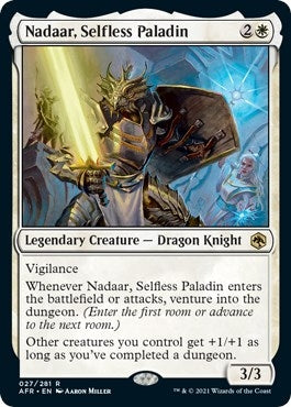 Image for Nadaar, Selfless Paladin (27) [Adventures in the Forgotten Realms]