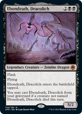 Image for Ebondeath, Dracolich (100) [Adventures in the Forgotten Realms]