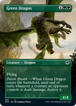 Image for Green Dragon (Borderless) (295) [Adventures in the Forgotten Realms]