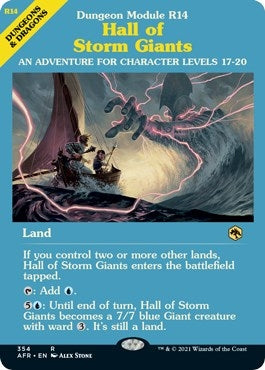 Image for Hall of Storm Giants (Dungeon Module) (354) [Adventures in the Forgotten Realms]
