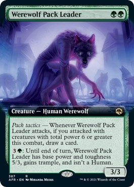 Image for Werewolf Pack Leader (Extended Art) (387) [Adventures in the Forgotten Realms]