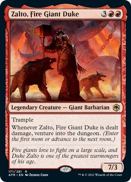 Image for Zalto, Fire Giant Duke (171) [Adventures in the Forgotten Realms]