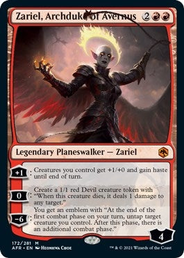 Image for Zariel, Archduke of Avernus (172) [Adventures in the Forgotten Realms]