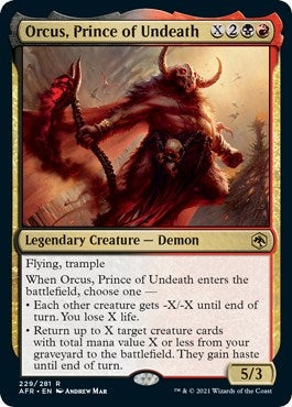 Image for Orcus, Prince of Undeath (229) [Adventures in the Forgotten Realms]