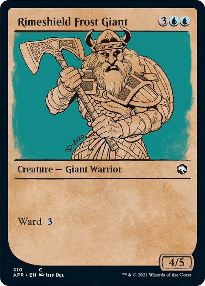 Image for Rimeshield Frost Giant (Showcase) (310) - Magic: The Gathering