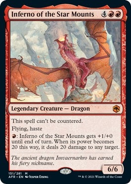 Image for Inferno of the Star Mounts (151) - Magic: The Gathering