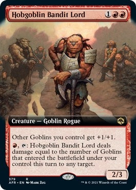 Image for Hobgoblin Bandit Lord (Extended Art) (379) - Magic: The Gathering