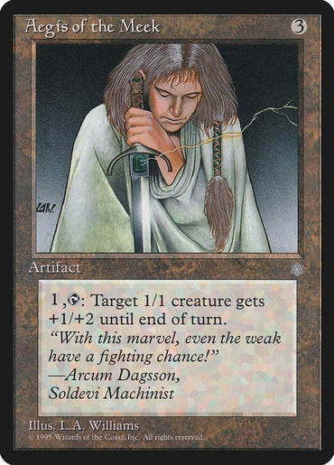 Image for Aegis of the Meek [Ice Age] - Magic: The Gathering