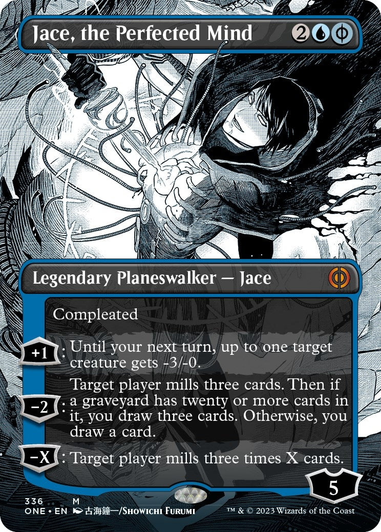 Image for Jace, the Perfected Mind (Borderless) (336) - Magic: The Gathering