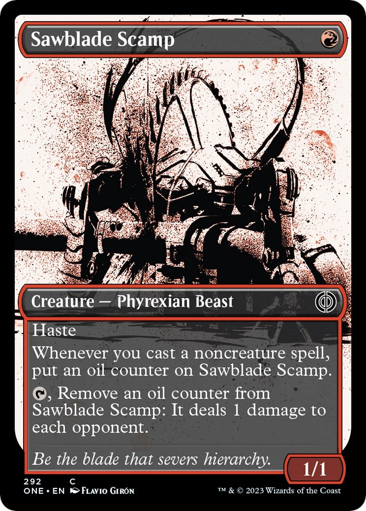 Image for Sawblade Scamp (Showcase) (292) - Magic: The Gathering