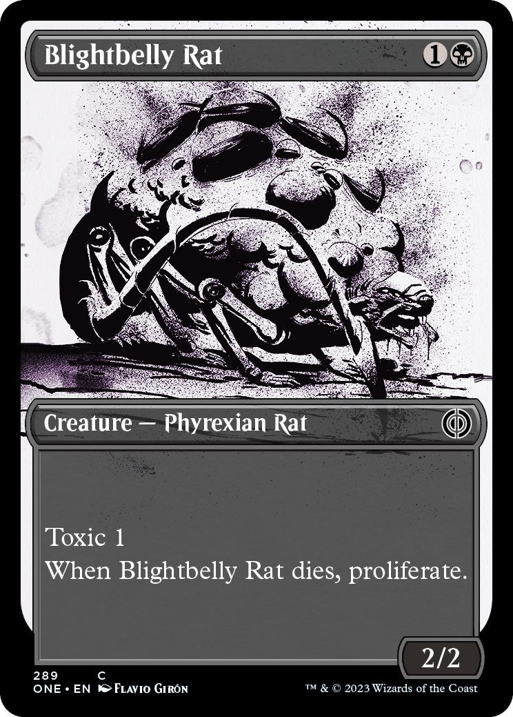 Image for Blightbelly Rat (Showcase) (289) - Magic: The Gathering