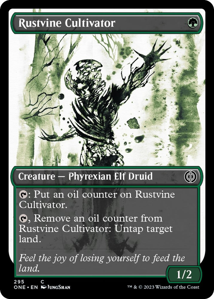 Image for Rustvine Cultivator (Showcase) (295) - Magic: The Gathering