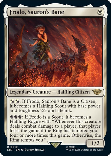 Image for Frodo, Sauron's Bane (18) - Magic: The Gathering