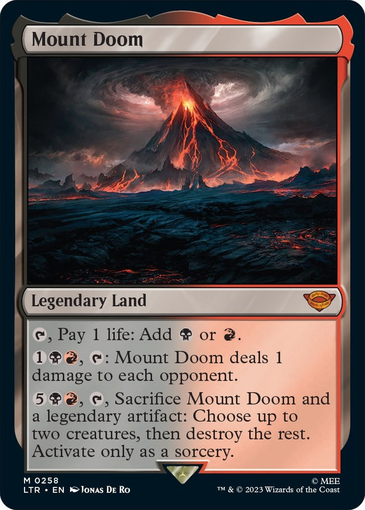 Image for Mount Doom (258) - Magic: The Gathering