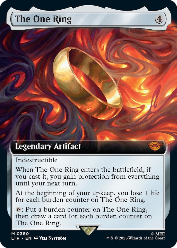 Image for The One Ring (Extended Art) (380) - Magic: The Gathering