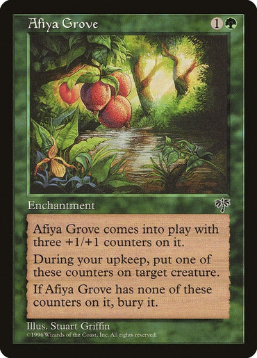 Image for Afiya Grove [Mirage] - Magic: The Gathering