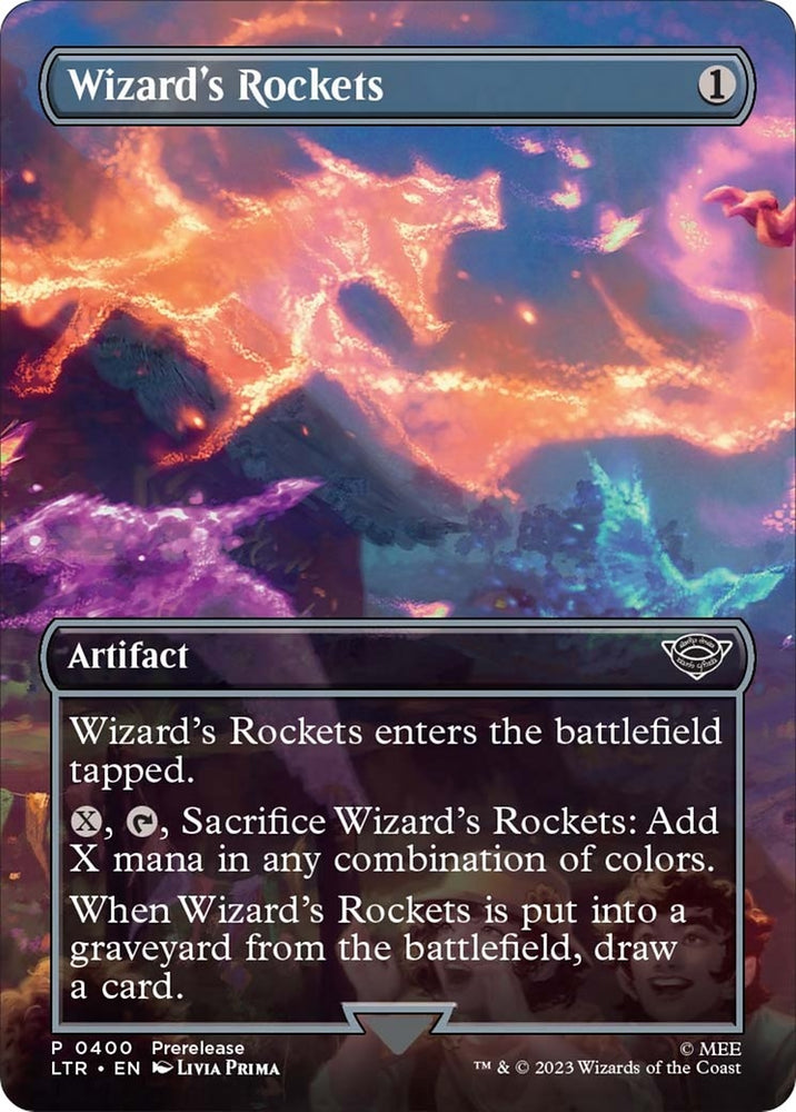 Image for Wizard's Rockets (Borderless) (400) - Magic: The Gathering