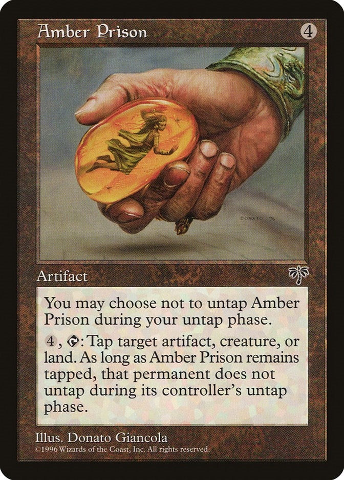 Image for Amber Prison [Mirage] - Magic: The Gathering