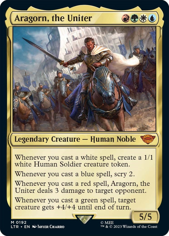 Image for Aragorn, the Uniter (192) - Magic: The Gathering