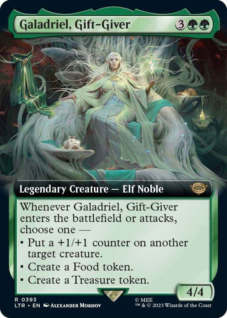 Image for Galadriel, Gift-Giver (Extended Art) (393) - Magic: The Gathering