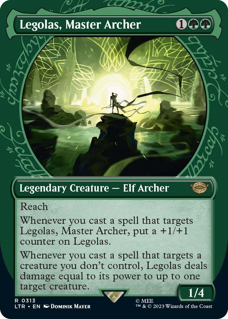 Image for Legolas, Master Archer (Showcase) (313) - Magic: The Gathering