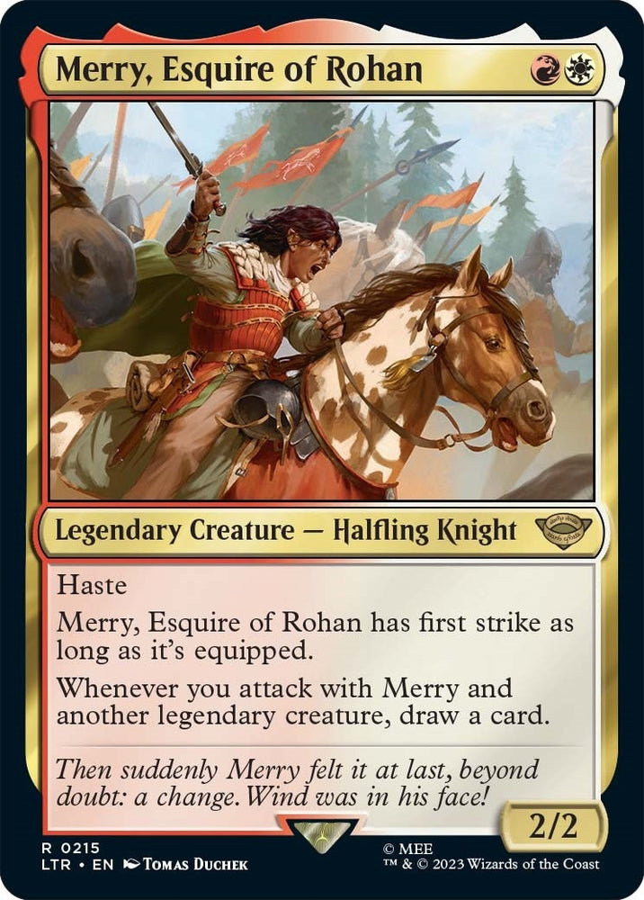 Image for Merry, Esquire of Rohan (215) - Magic: The Gathering