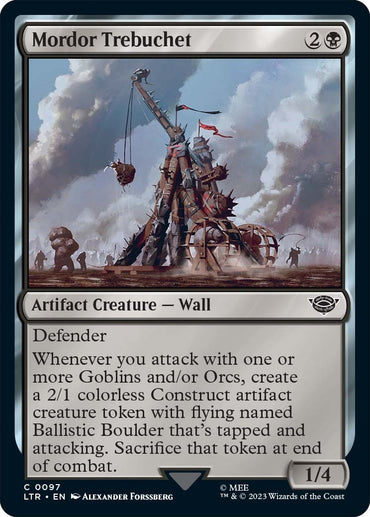 Image for Mordor Trebuchet (97) - Magic: The Gathering