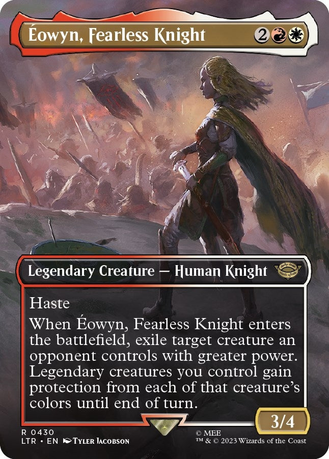 Image for Eowyn, Fearless Knight (Borderless) (430) - Magic: The Gathering
