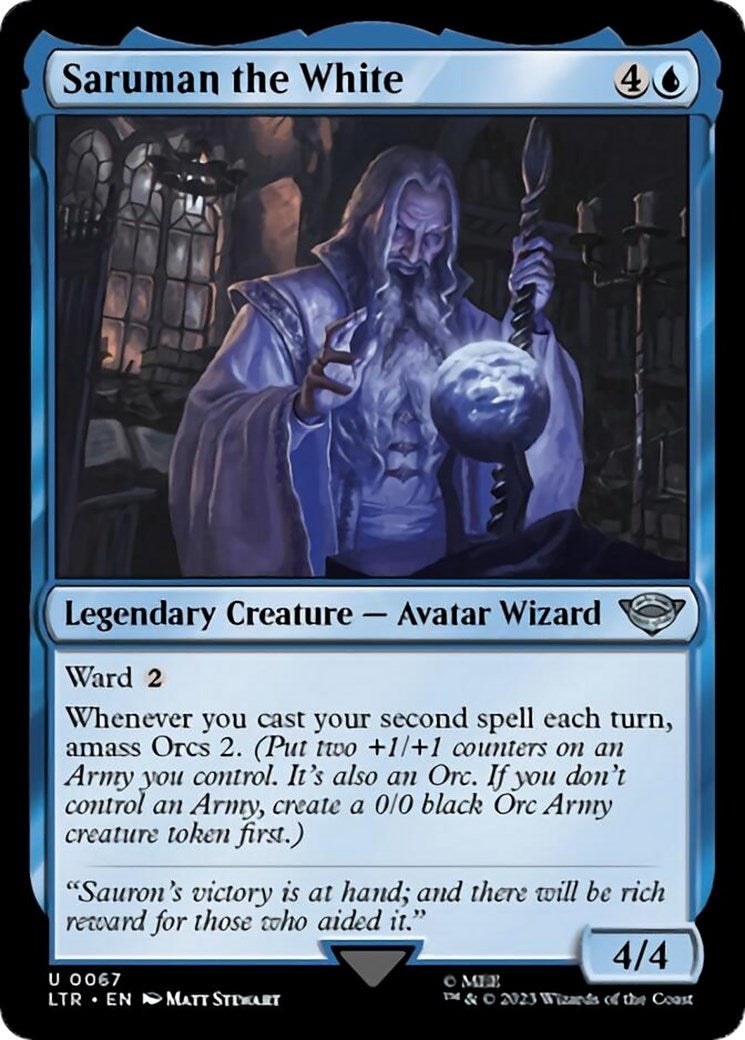 Image for Saruman the White (67) - Magic: The Gathering