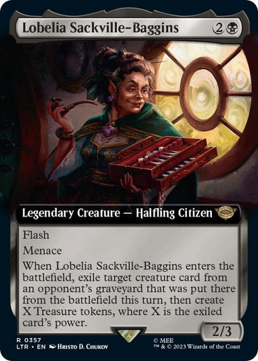Image for Lobelia Sackville-Baggins (Extended Art) (357) - Magic: The Gathering