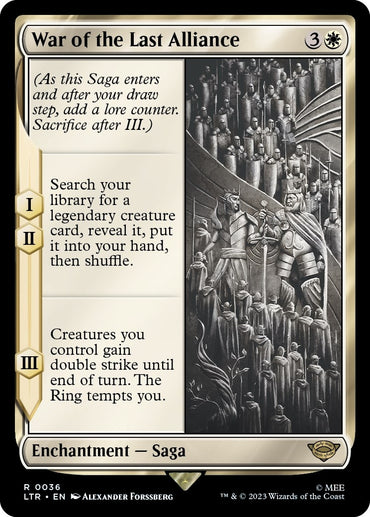 Image for War of the Last Alliance (36) - Magic: The Gathering