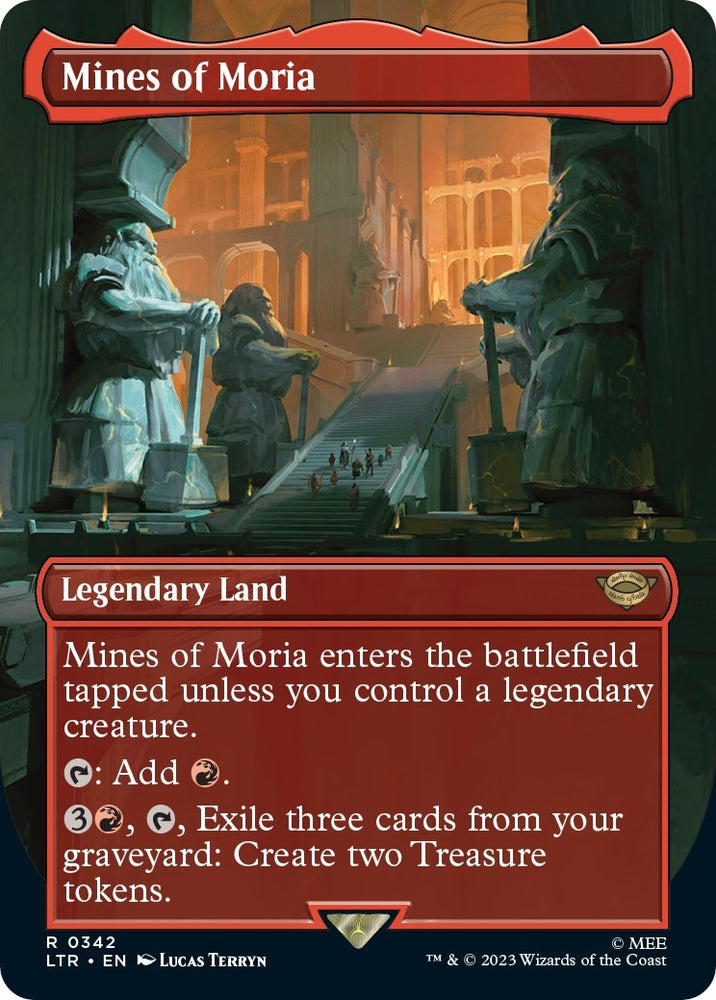Image for Mines of Moria (Borderless) (342) - Magic: The Gathering