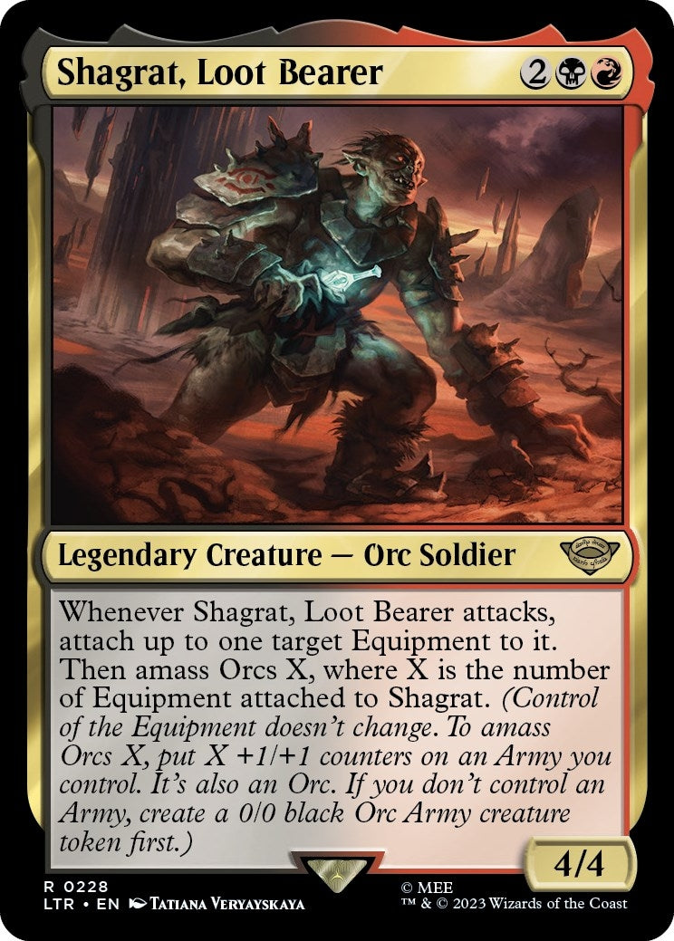 Image for Shagrat, Loot Bearer (228) - Magic: The Gathering
