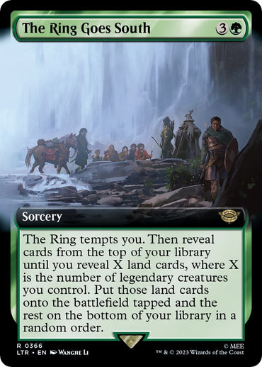 Image for The Ring Goes South (Extended Art) (366) - Magic: The Gathering