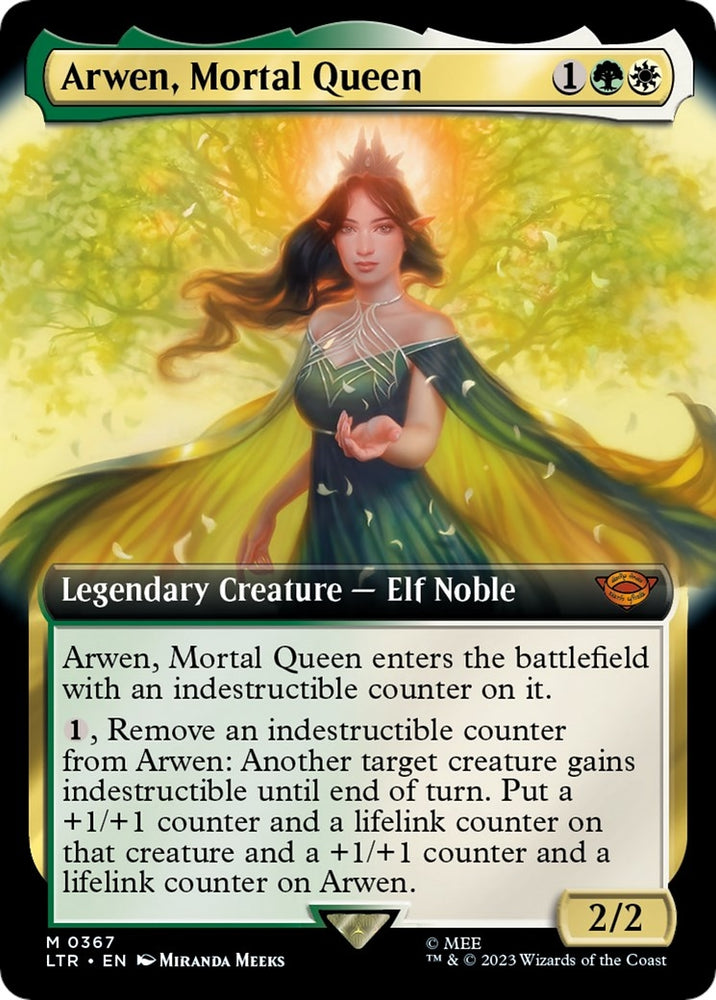 Image for Arwen, Mortal Queen (Extended Art) (367) - Magic: The Gathering