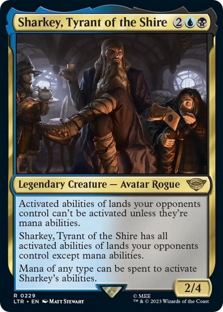 Image for Sharkey, Tyrant of the Shire (229) - Magic: The Gathering