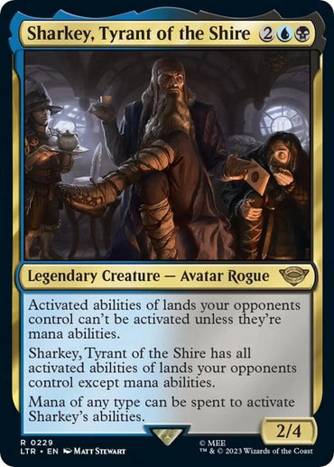 Image for Sharkey, Tyrant of the Shire (229) - Magic: The Gathering