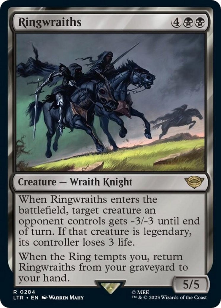 Image for Ringwraiths (284) - Magic: The Gathering