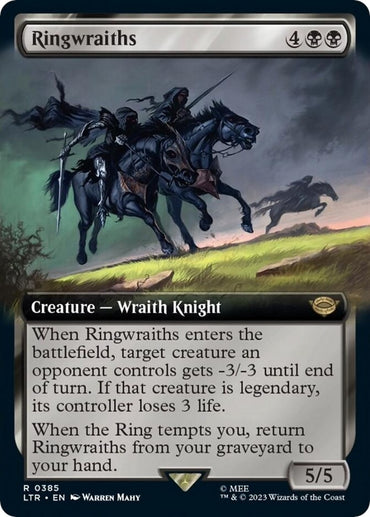 Image for Ringwraiths (Extended Art) (385) - Magic: The Gathering