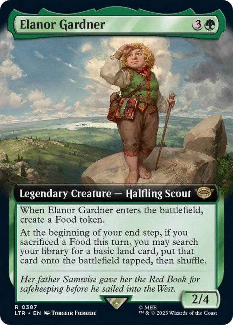 Image for Elanor Gardner (Extended Art) (387) - Magic: The Gathering